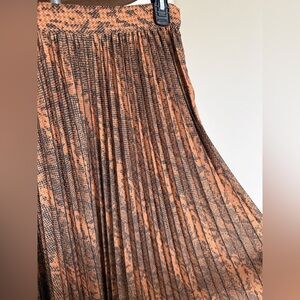 H&M Earthy Tones Maxi Skirt